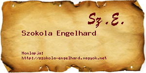 Szokola Engelhard névjegykártya